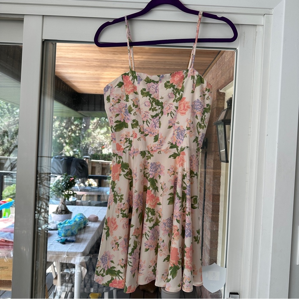 ZARA SPAGHETTI STRAP DRESS
